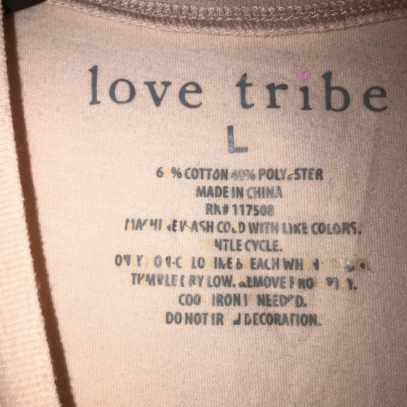 Love Tribe /Juniors crop top - Picture 3 of 3
